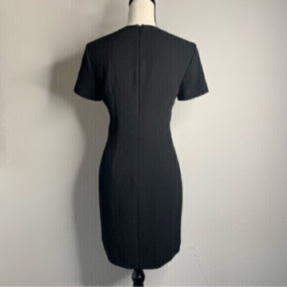 Trina Trunk Black Multi Color Dazzle Embellished Mini Sheath Dress - Picture 11 of 15